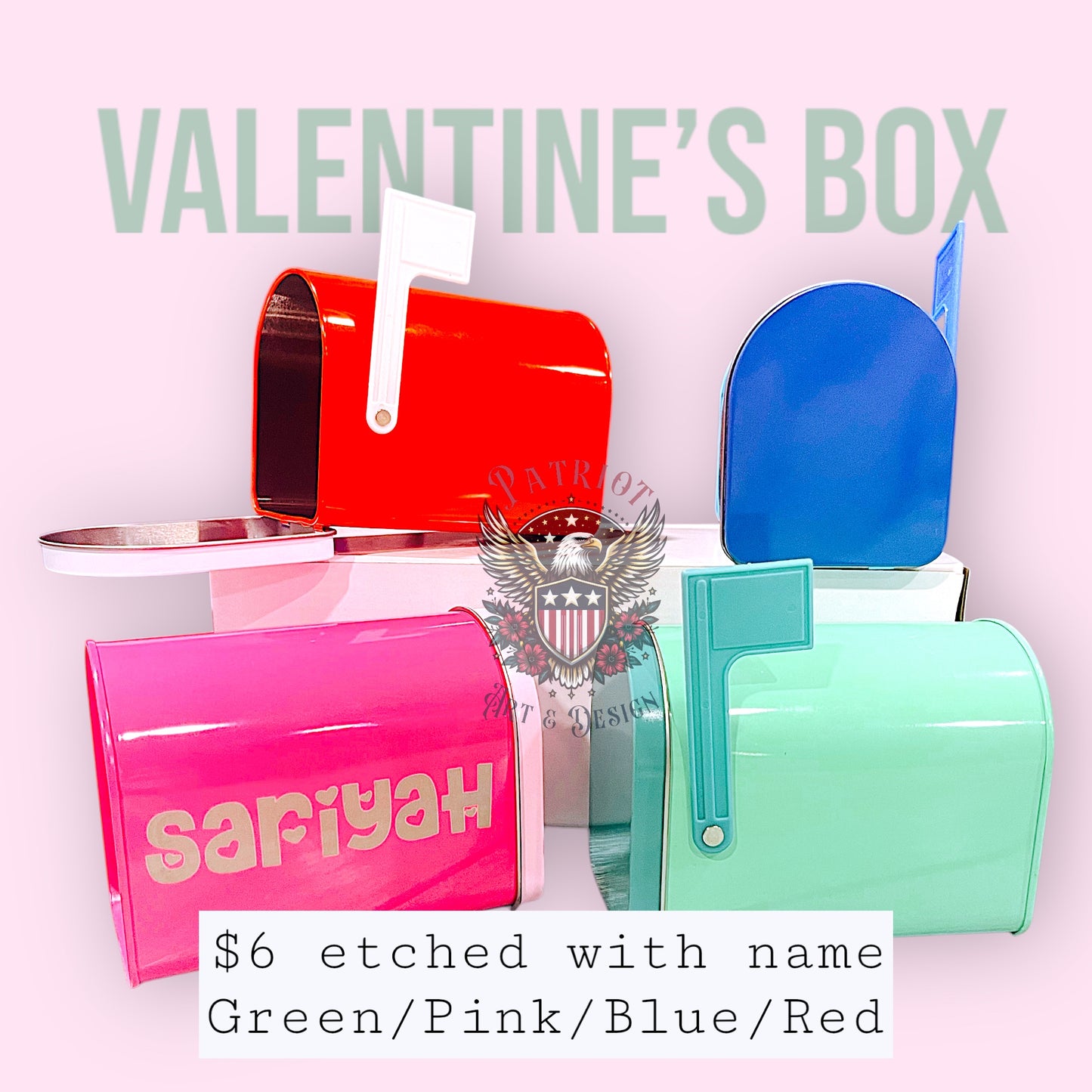 Valentine mailboxes