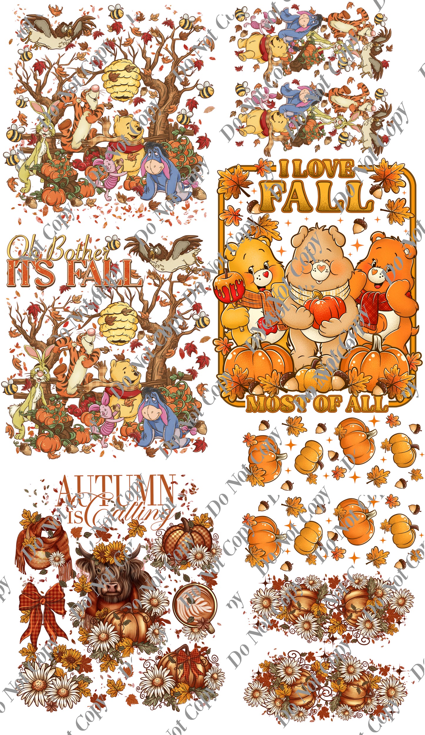 Fall Gang sheet